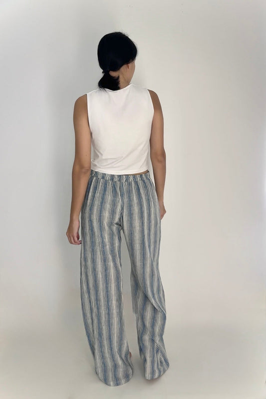 Kala Cotton Wide - Leg Trousers - TB Project