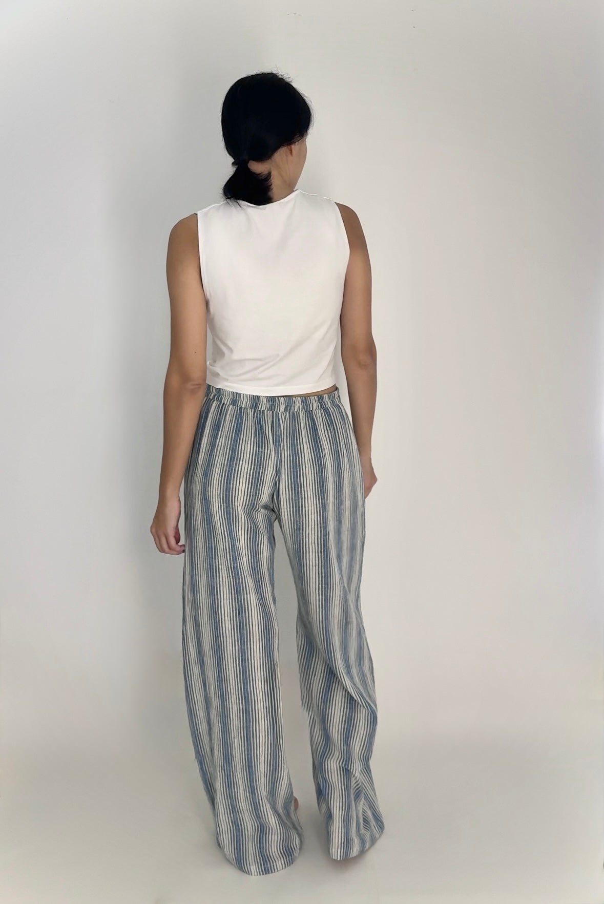 Kala Cotton Wide - Leg Trousers - TB Project