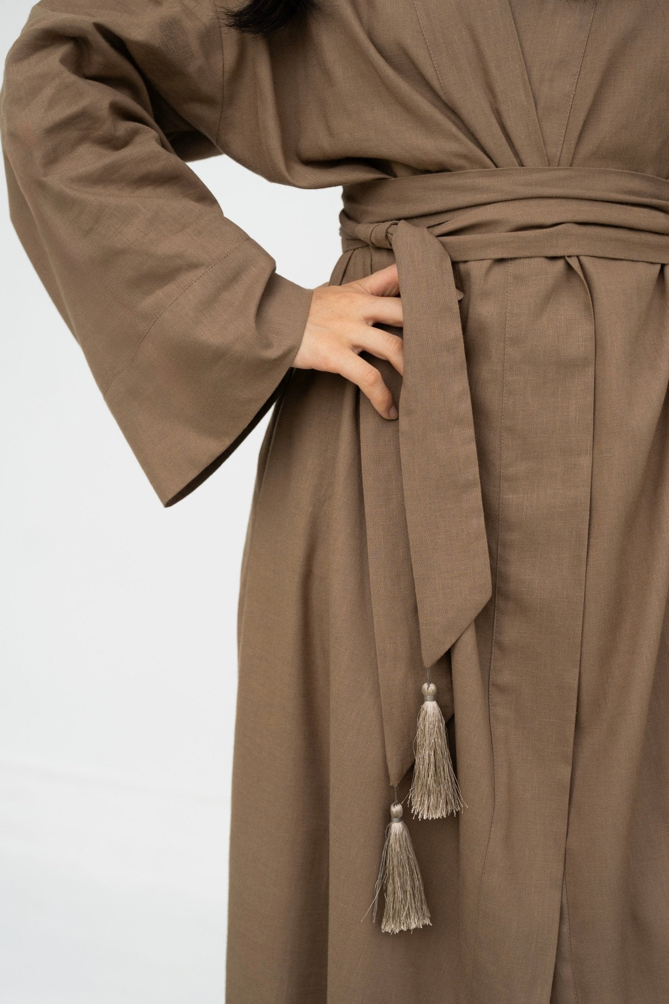 Mocca Brown Kimono - TB Project